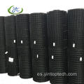 Malla extruida de HDPE negro